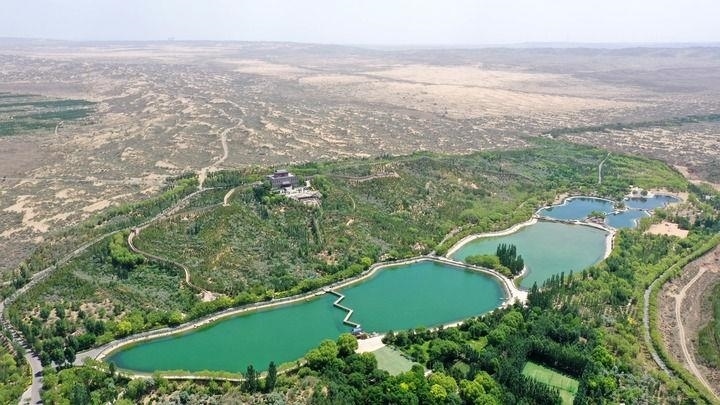 △2023年6月7日，寧夏靈武市白芨灘國(guó)家級(jí)自然保護(hù)區(qū)。