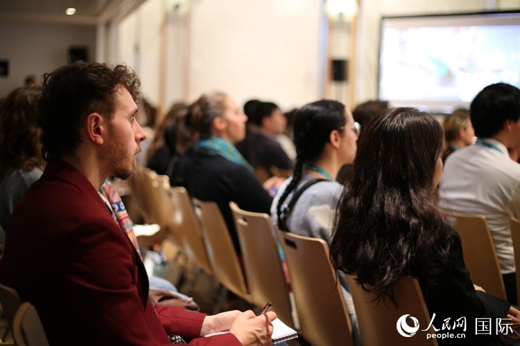 中國(guó)優(yōu)秀動(dòng)畫作品推介會(huì)現(xiàn)場(chǎng)。人民網(wǎng)記者 于超凡攝