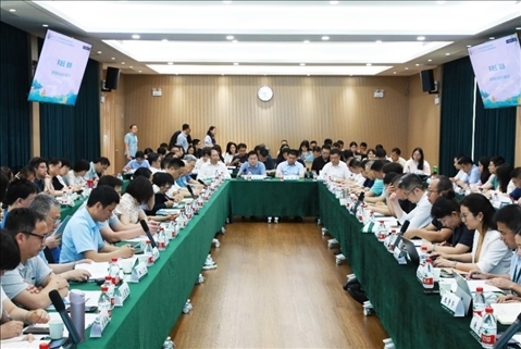 守正創(chuàng)新推動思政課建設(shè)內(nèi)涵式發(fā)展學(xué)術(shù)研討會現(xiàn)場。武漢大學(xué)供圖