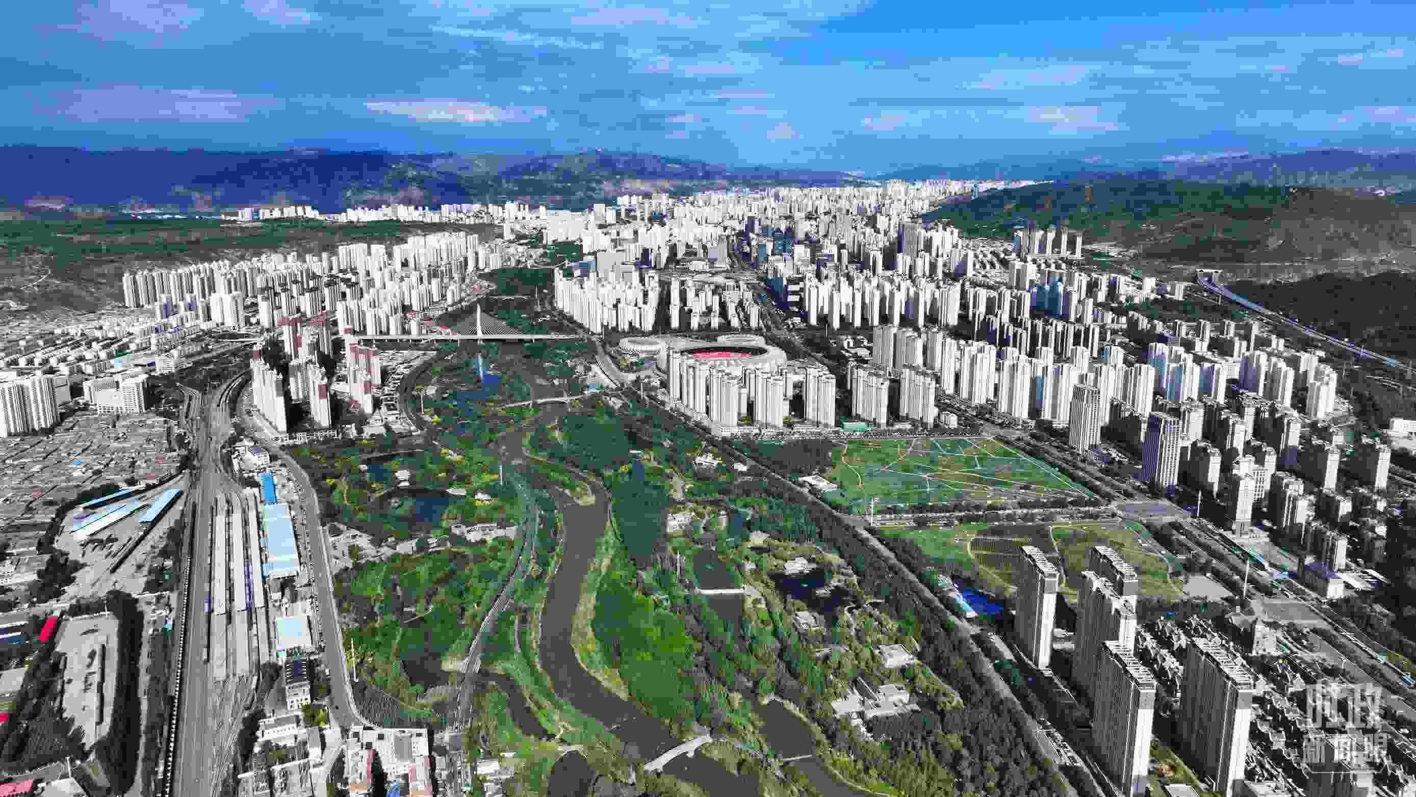 △青海西寧。（總臺央視記者范凱拍攝）