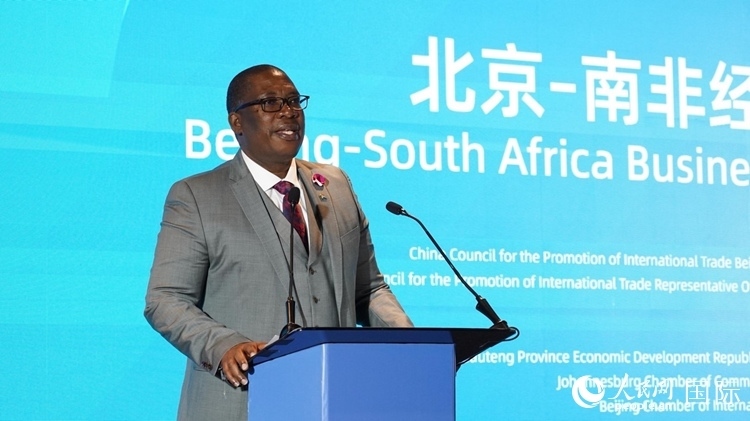 勒蘇非省長致辭。人民網(wǎng) 劉暢攝