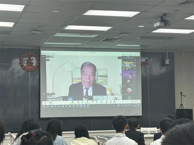 傅增有教授講座。