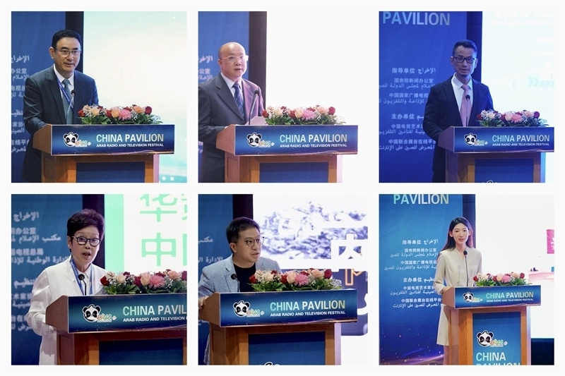 中國視聽機(jī)構(gòu)代表推介優(yōu)秀作品。主辦方供圖