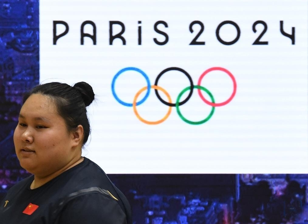 5月10日，國家隊(duì)選手李雯雯在訓(xùn)練中。新華社記者 侯昭康 攝