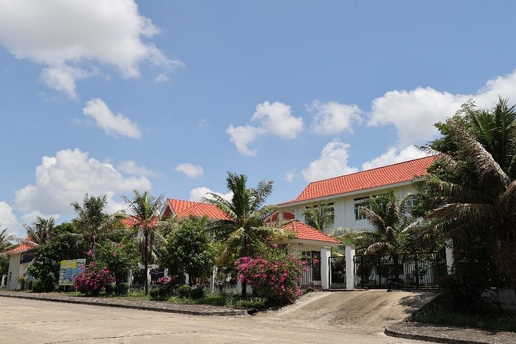 西哈努克省中柬友誼理工學(xué)院。西港特區(qū)公司供圖