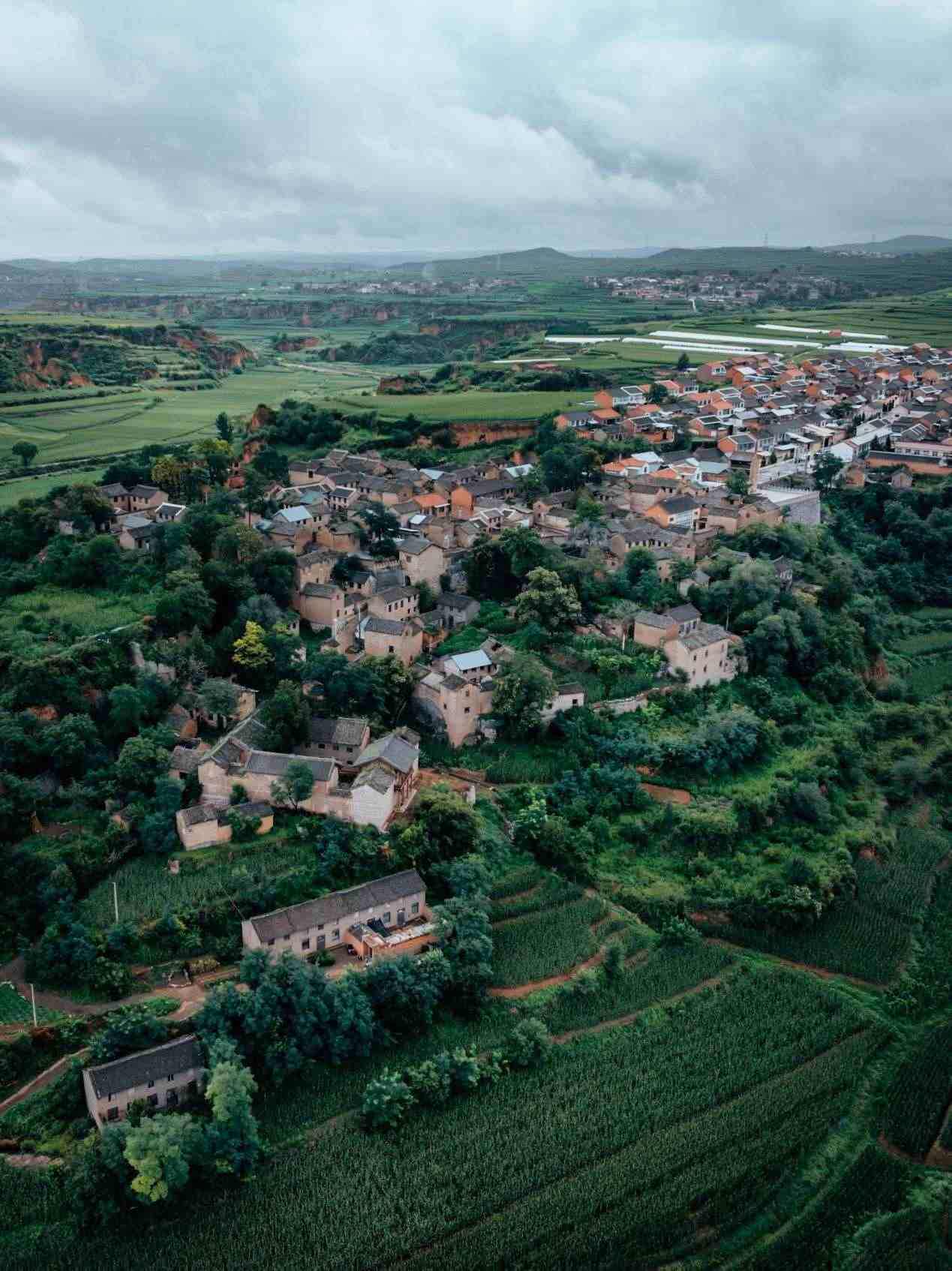 俯瞰永寧寨村。邱活攝