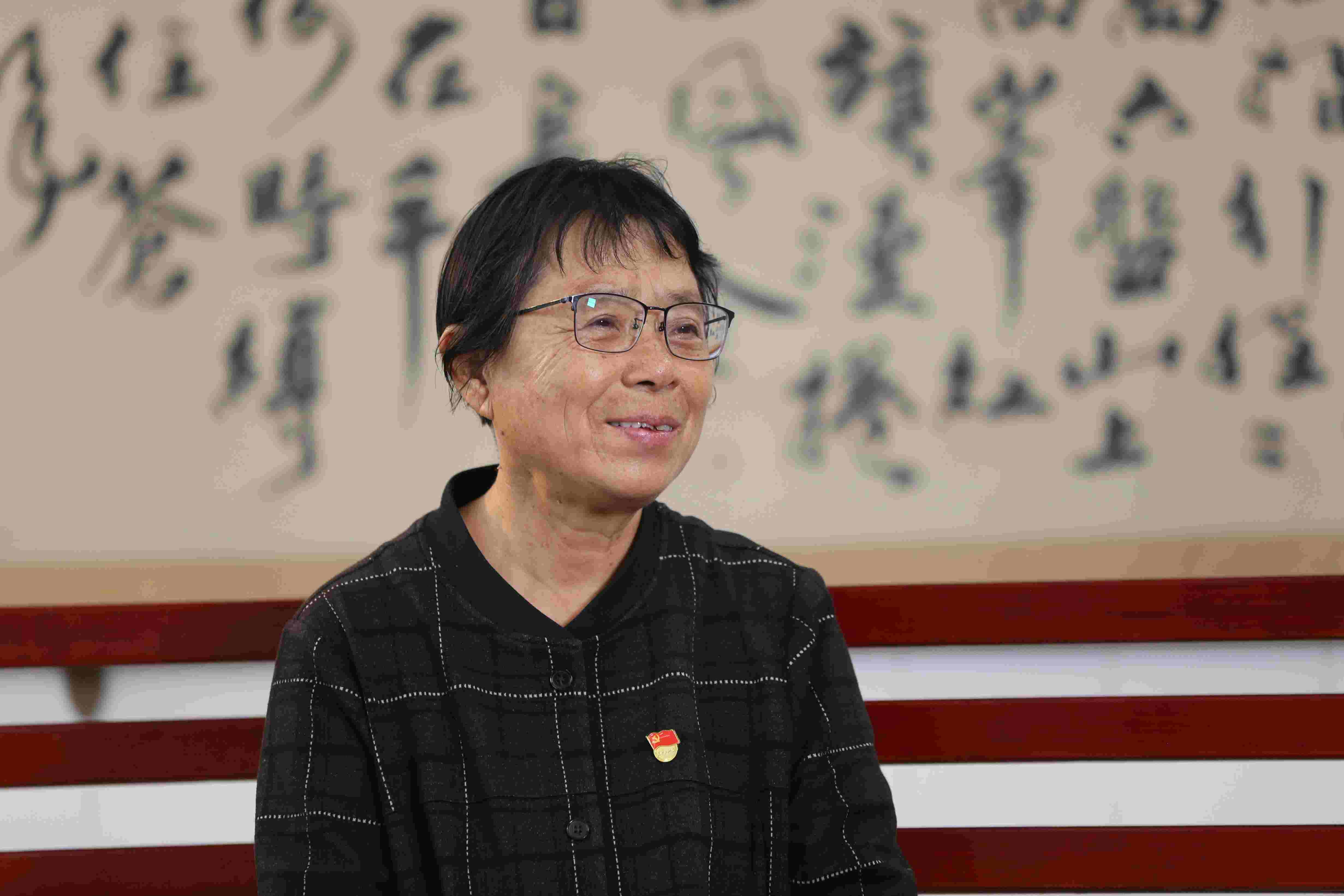 張桂梅。人民網(wǎng)記者 李發(fā)興攝