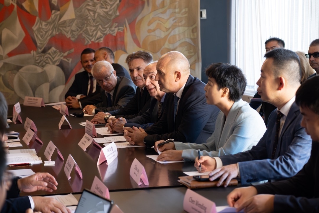 會(huì)議現(xiàn)場(chǎng)。中國(guó)駐保加利亞大使館供圖。