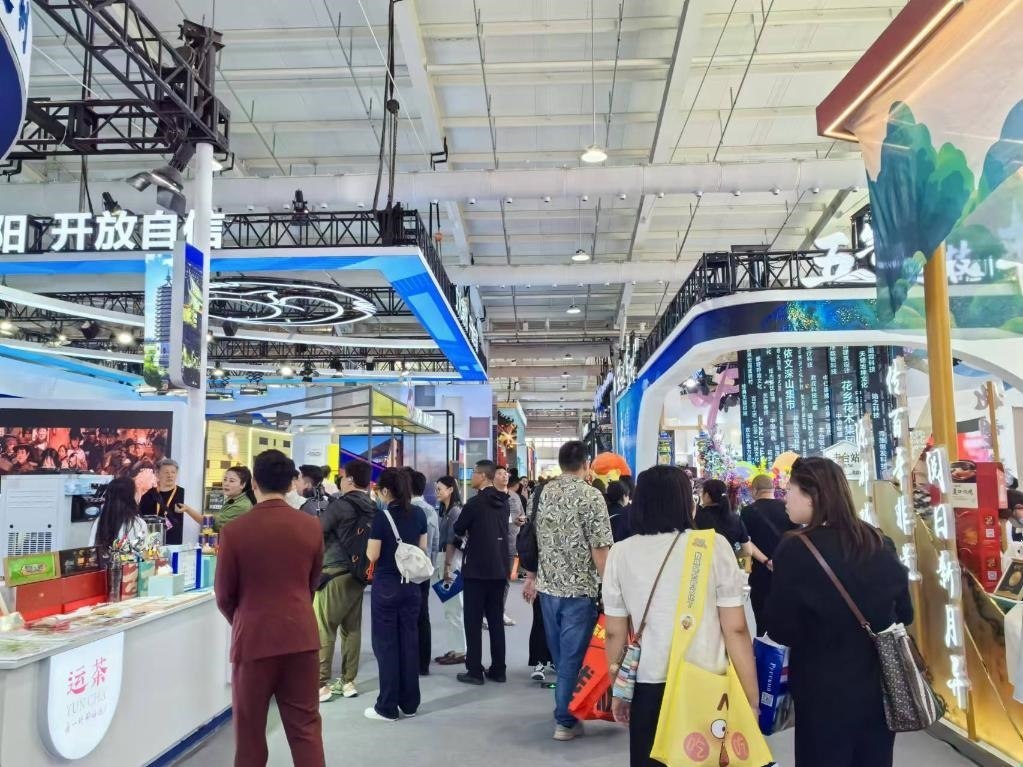 圖為2024年服貿(mào)會展區(qū)現(xiàn)場。 新華社記者 魏玉坤 攝