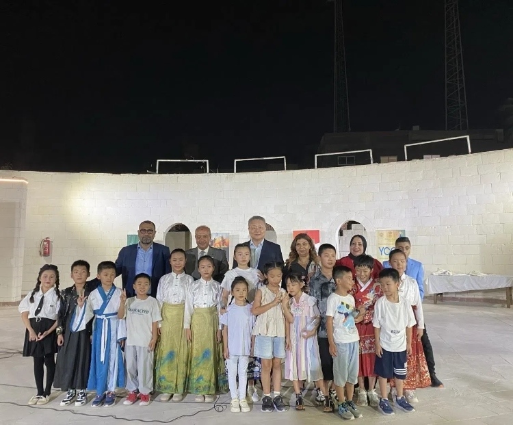 活動現(xiàn)場合影。開羅中國文化中心供圖