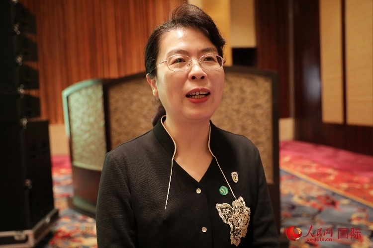 北京外國(guó)語(yǔ)大學(xué)亞洲學(xué)院院長(zhǎng)、中國(guó)馬來(lái)研究中心主任蘇瑩瑩教授接受人民網(wǎng)采訪。人民網(wǎng) 王婧攝