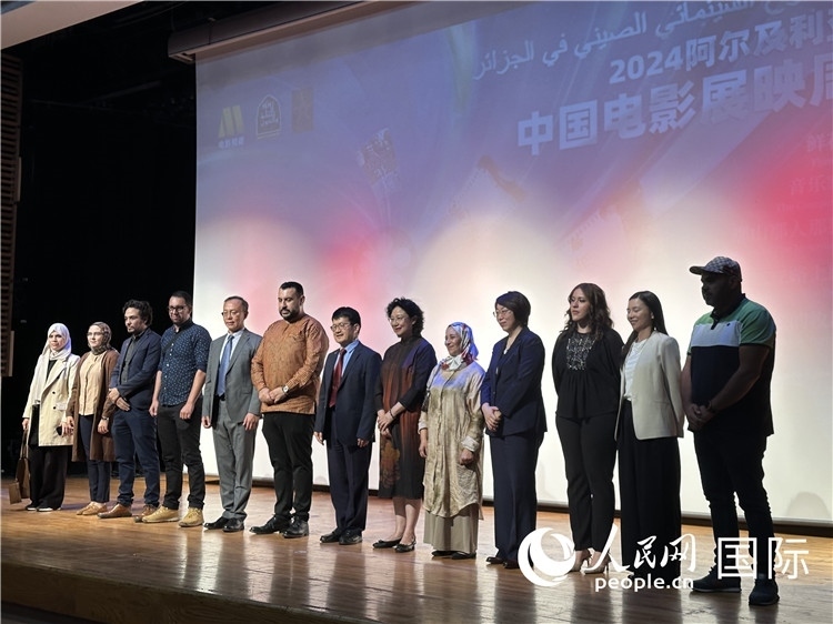 中阿兩國官員、電影行業(yè)從業(yè)者、媒體代表等出席開幕式 郝瑞敏攝