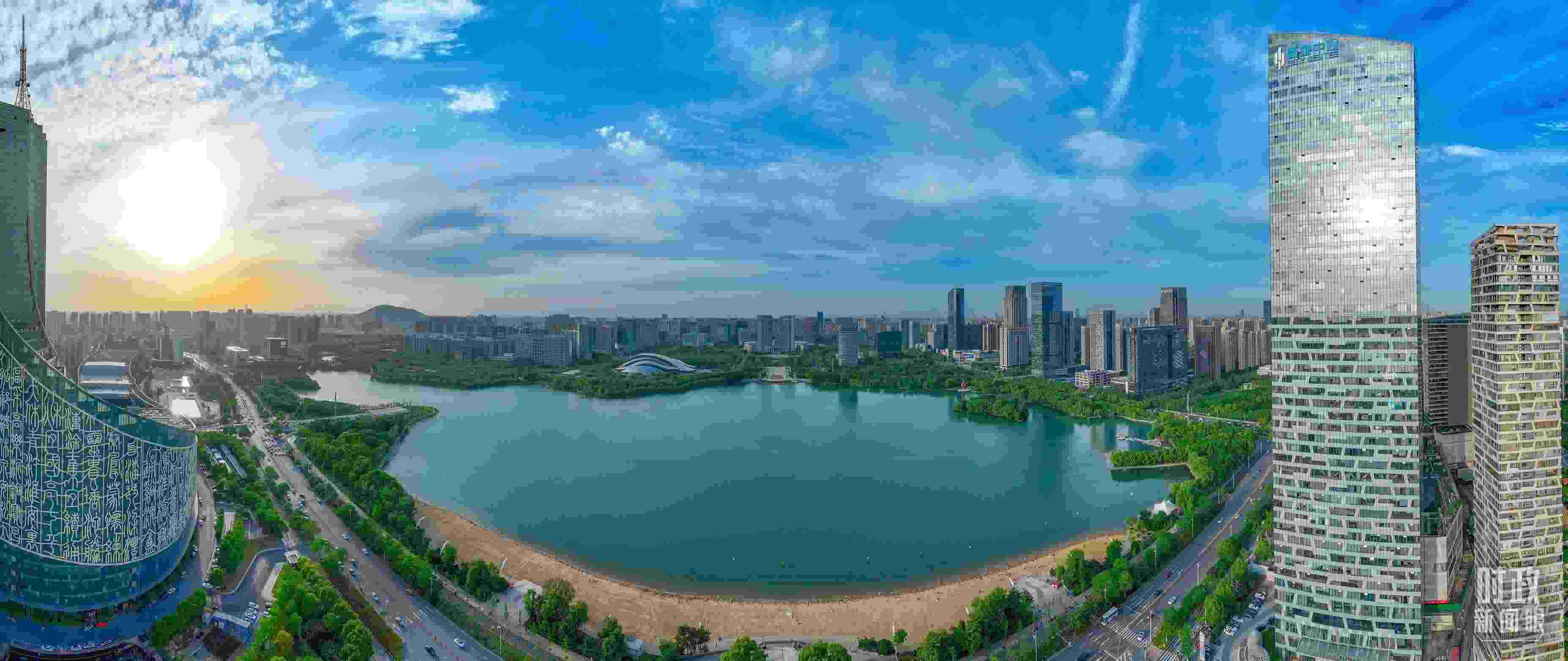 △安徽省合肥市。（合肥市蜀山區(qū)融媒體中心葛慶釗供圖）