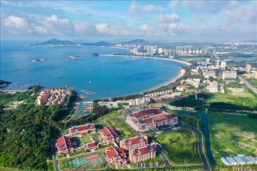 東山縣（無人機拍攝）。