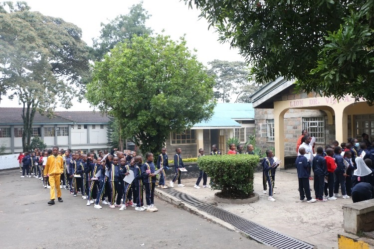 考場(chǎng)現(xiàn)場(chǎng)。埃格頓大學(xué)孔子學(xué)院供圖