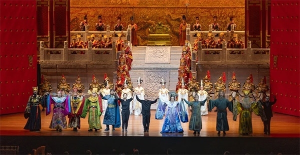 《圖蘭朵》演出劇照。何倫攝