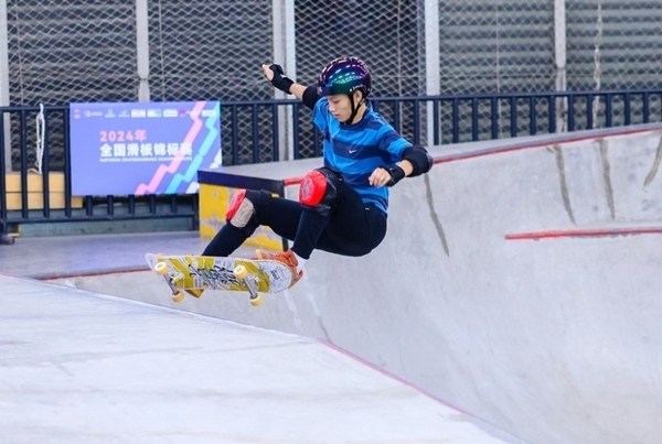 陳燁在比賽中。賽事組委會供圖