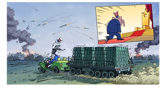 漫畫(huà)作者：馬宏亮（人民網(wǎng)版權(quán)圖片，未經(jīng)授權(quán)請(qǐng)勿轉(zhuǎn)載。）