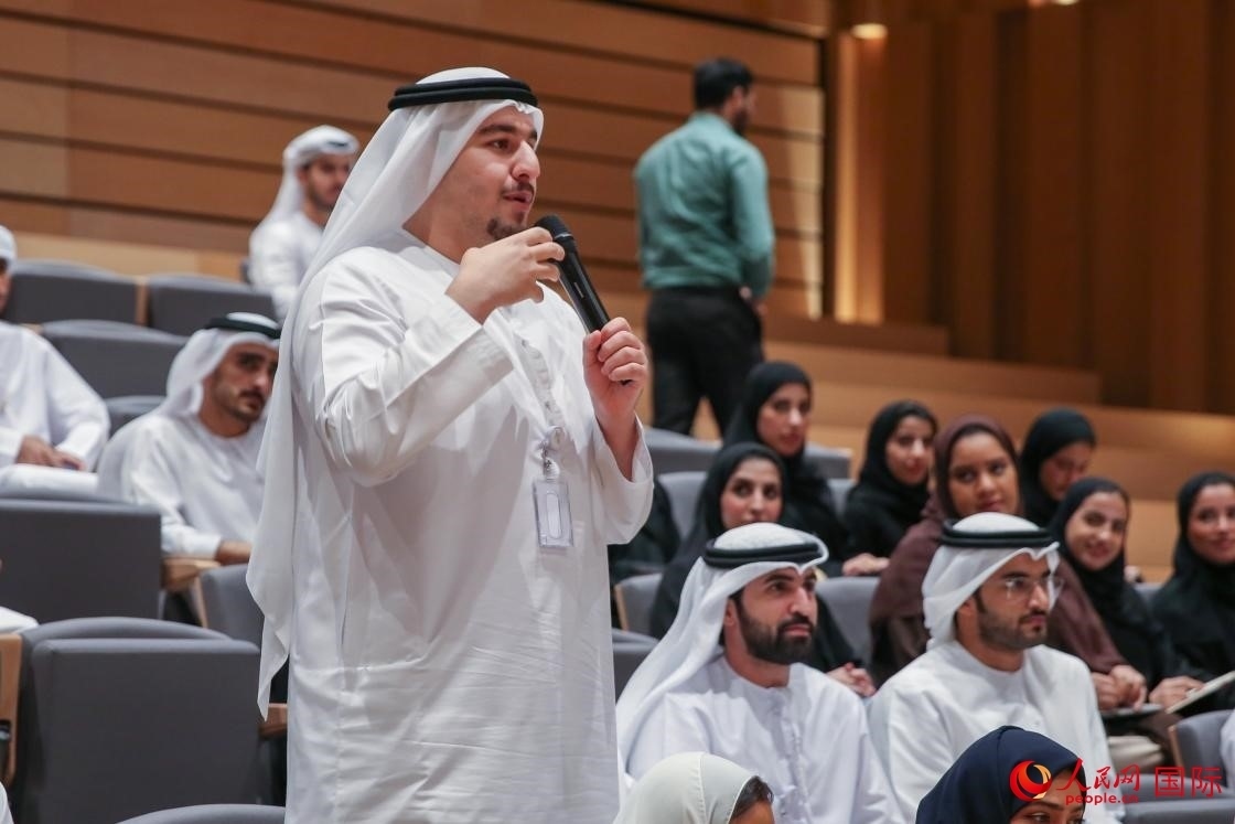 觀眾提問。人民網(wǎng) 塔里克·易卜拉欣攝