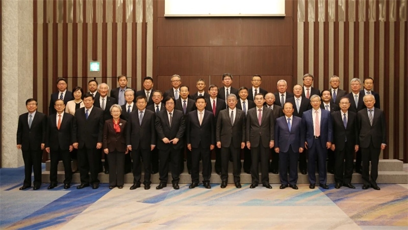 開幕式前中日主要與會(huì)嘉賓合影。主辦方供圖