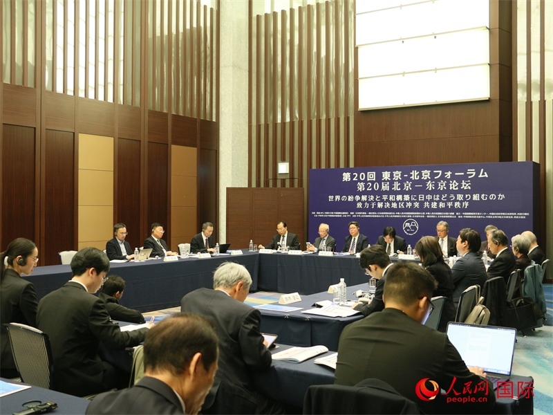 和平秩序分論壇現(xiàn)場(chǎng)。人民網(wǎng) 許可攝