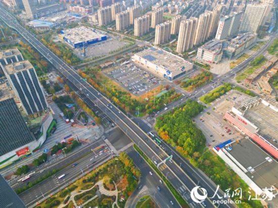 崇川區(qū)北大街便民商圈。人民網(wǎng)記者 王繼亮攝