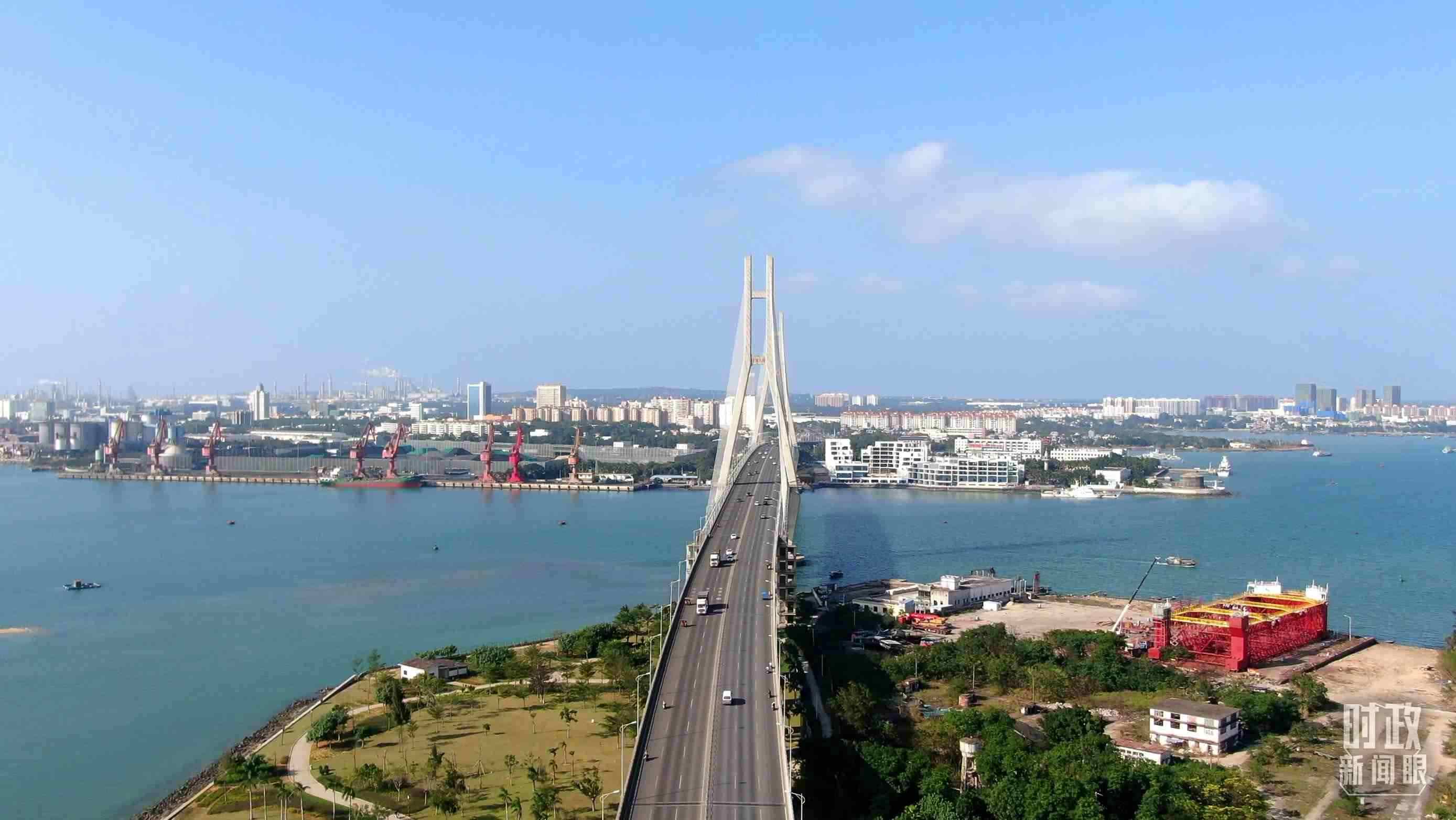 海南洋浦經(jīng)濟(jì)開發(fā)區(qū)。（總臺(tái)記者葉飛提供）