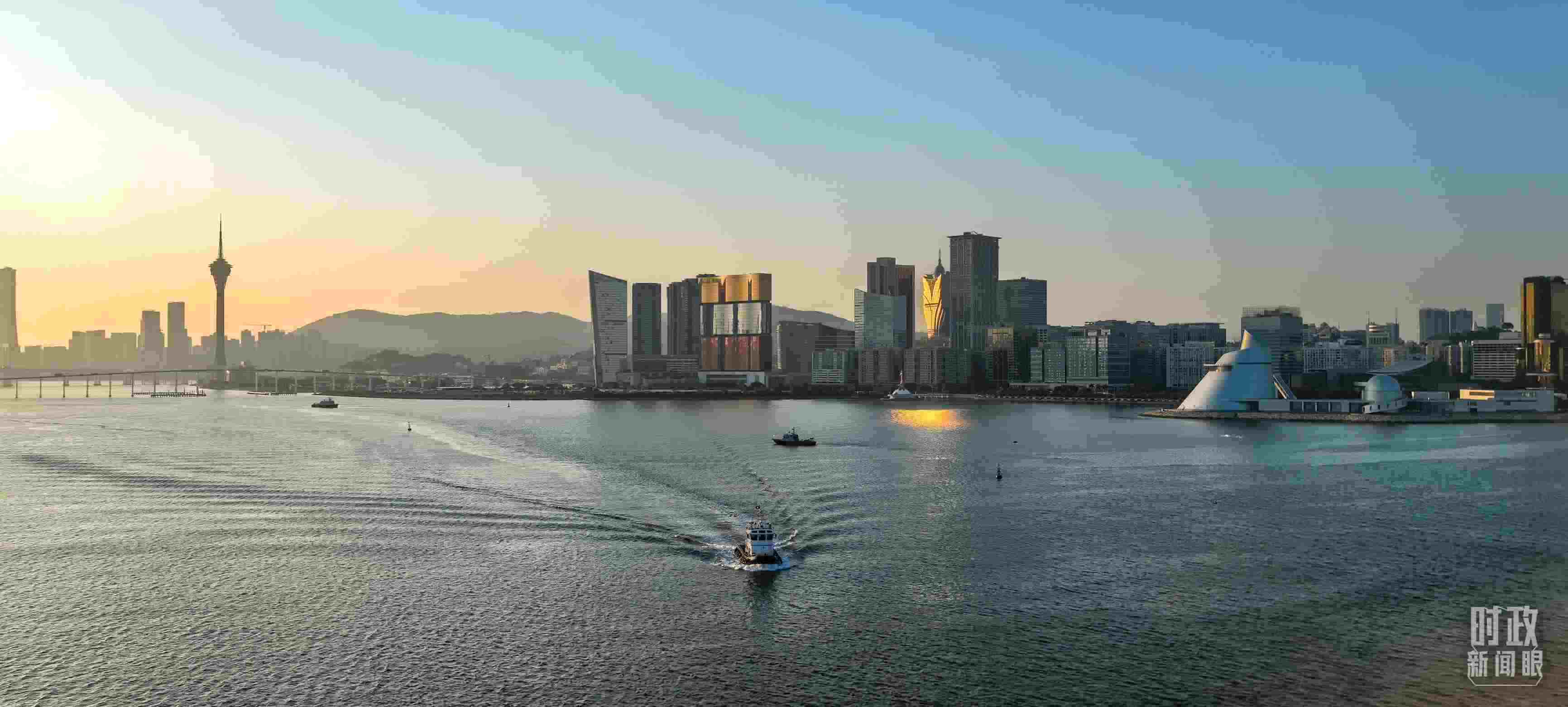 △澳門風(fēng)光。（總臺央視記者王子杭拍攝）