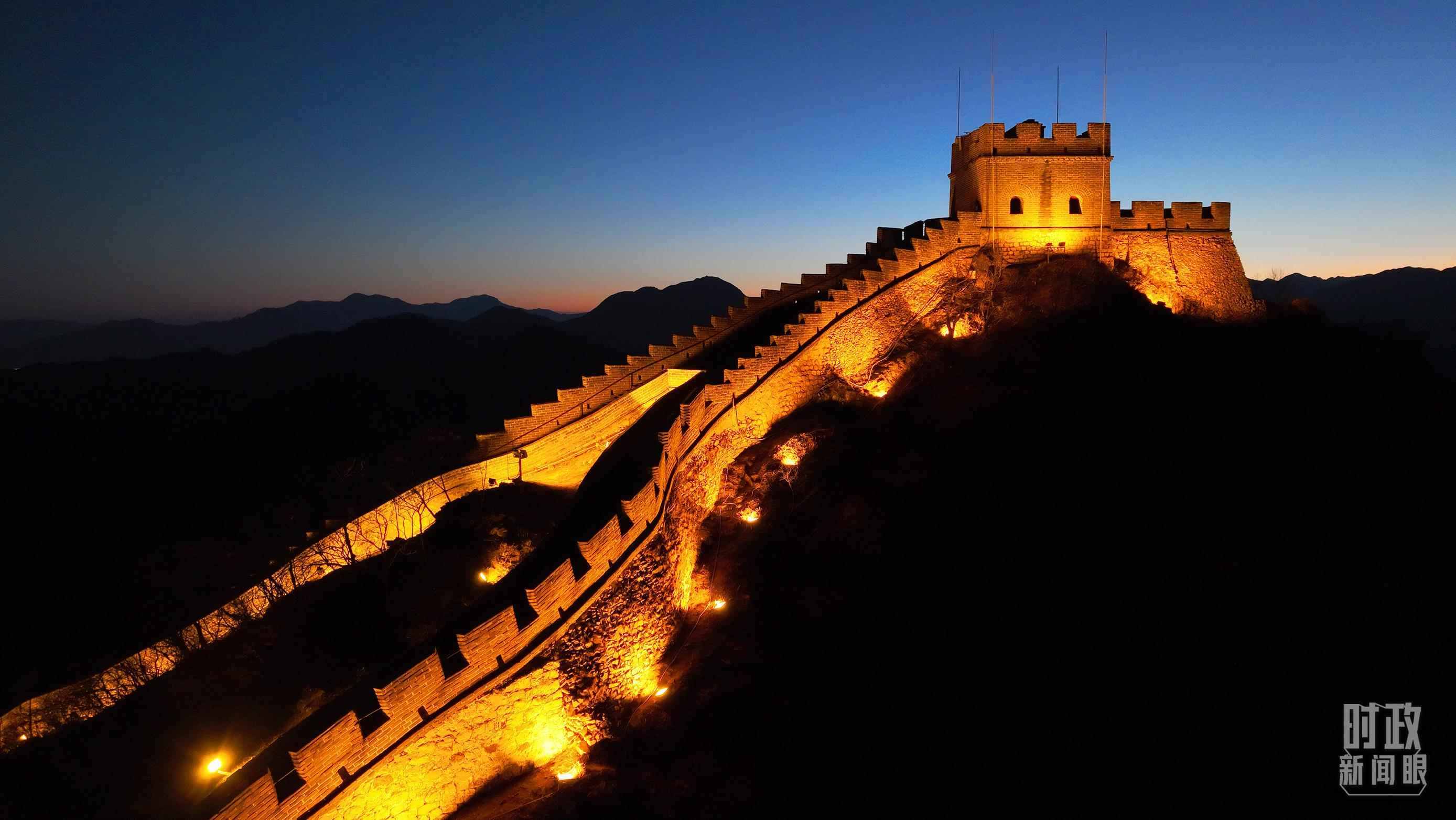 △北京居庸關長城。（總臺央視記者范凱拍攝）