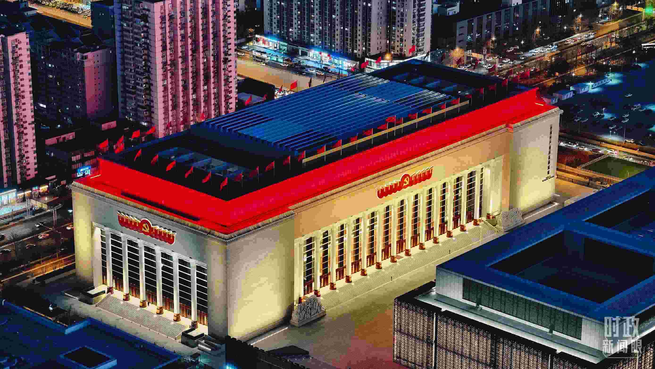 △中國共產黨歷史展覽館。（總臺央視記者張宇拍攝）