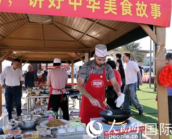 參賽一景。人民網(wǎng)記者管克江攝