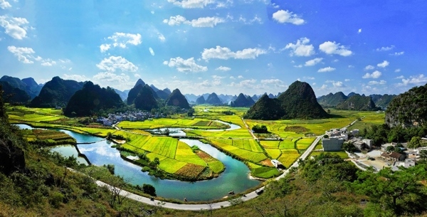 廣西天等都康田園風(fēng)光。主辦方供圖