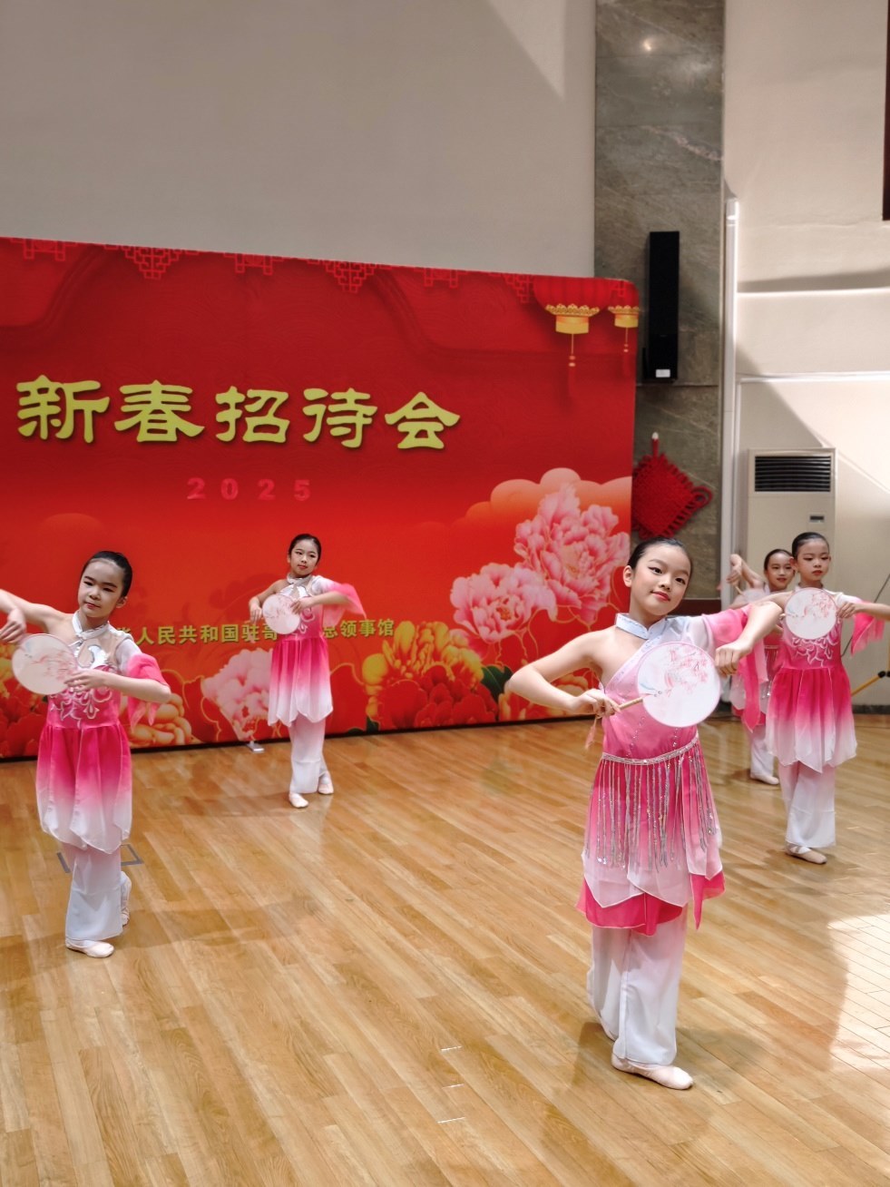 兒童舞蹈表演。中國駐哥德堡總領(lǐng)館供圖