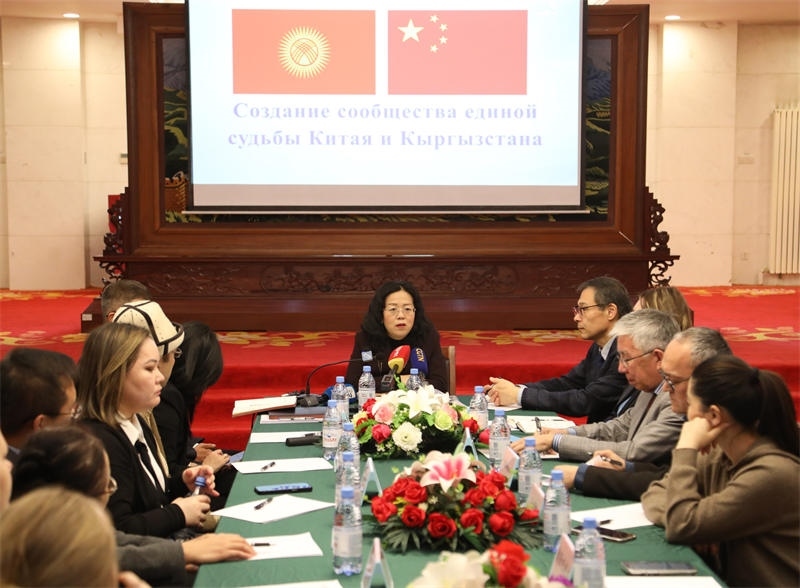 活動(dòng)現(xiàn)場(chǎng)。中國(guó)駐吉爾吉斯斯坦使館供圖