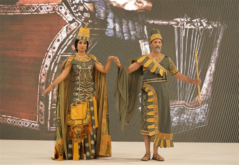 伊拉克時尚館舉辦的時裝展。伊拉克時尚館供圖