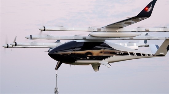 電動垂直起降飛行器M1。受訪者供圖