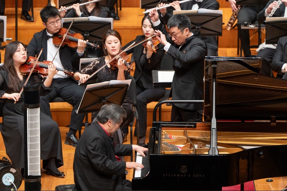 音樂會現(xiàn)場。學校供圖