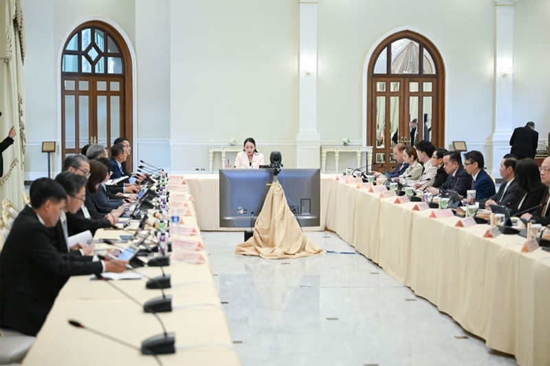 會(huì)議現(xiàn)場(chǎng)。泰國(guó)總理府供圖