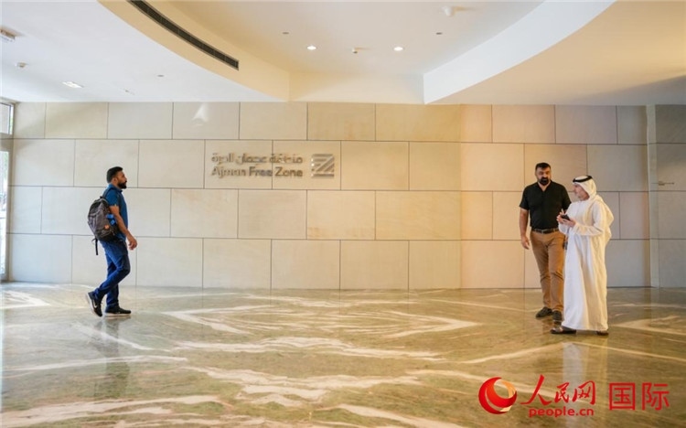 阿治曼自由區(qū)始建于1988年，阿治曼中國城設(shè)立于自由區(qū)內(nèi)。人民網(wǎng) 塔里克·易卜拉欣攝