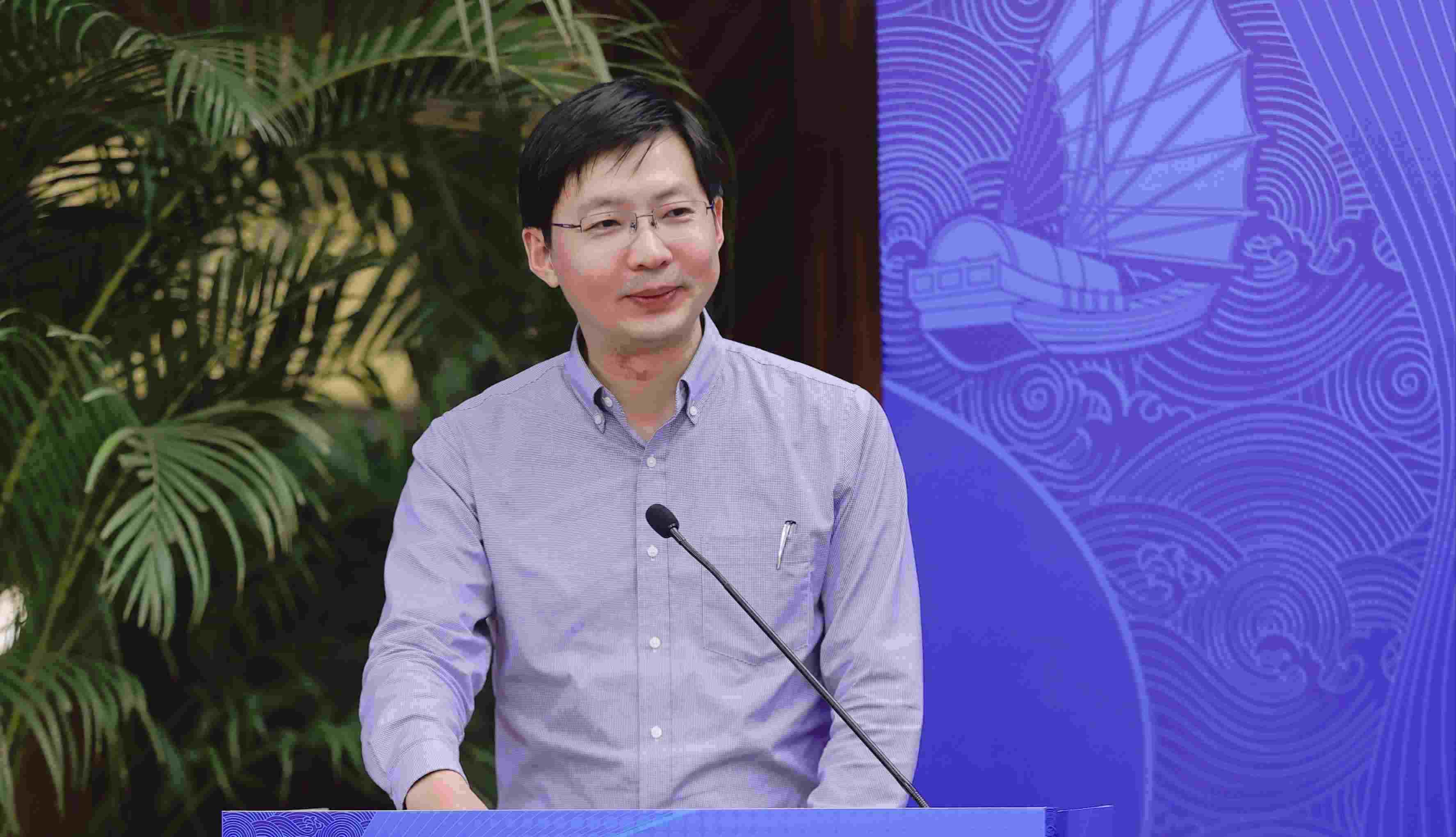 上海國際問題研究院王玉柱研究員。受訪者供圖