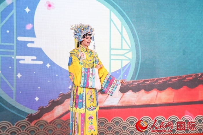 京劇表演。人民網(wǎng)記者任皓宇攝